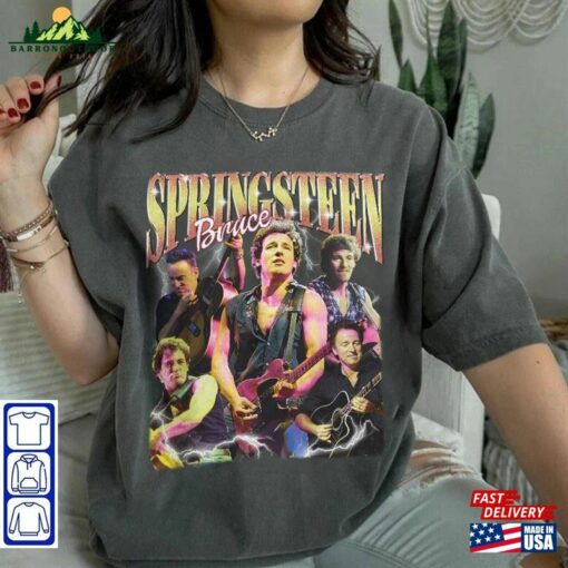 Bruce Springsteen 90S Vintage T-Shirt Graphic Tee Classic Sweatshirt