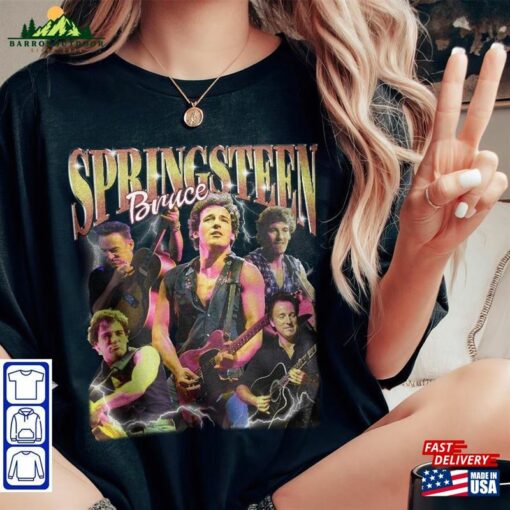 Bruce Springsteen 90S Vintage T-Shirt Graphic Tee Classic Sweatshirt