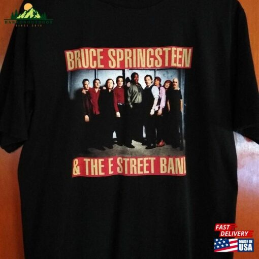 Bruce Springsteen Amp The E Street Band 1999 Tour T-Shirt Large Philadelphia Black Classic