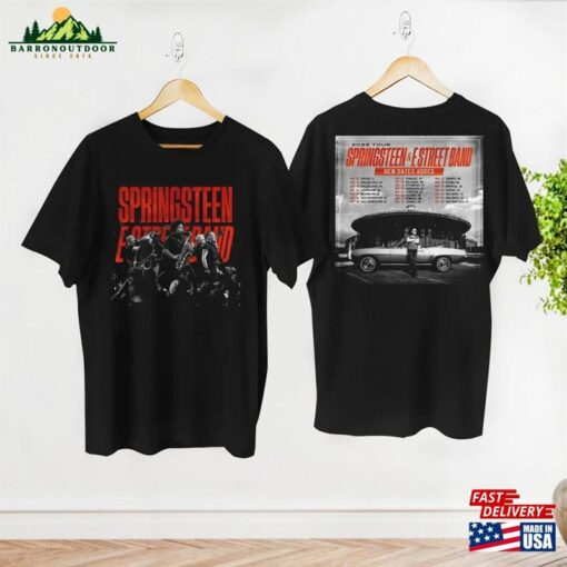 Bruce Springsteen And E Street 2023 Tour Shirt Band Fan Gift Unisex Classic