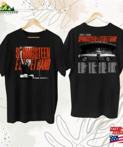 Bruce Springsteen And E Street 2024 Tour Shirt Fan Gift Unisex T-Shirt