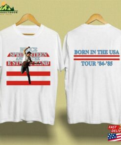 Bruce Springsteen And E Street Band Born In Usa Tour 84 85 T-Shirt Classic Hoodie Bruce Springsteen And E Street Band Born In Usa Tour 84 85 T-Shirt Classic Hoodie