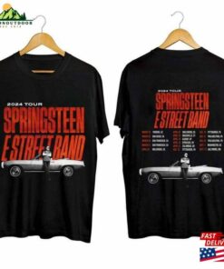 Bruce Springsteen And The E Street Band Rescheduled Us Tour 2024 2Side Shirt Unisex T-Shirt Sweatshirt Classic