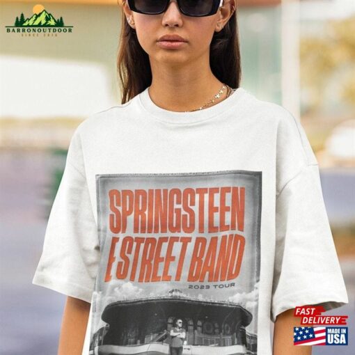 Bruce Springsteen And The E Street Band Tour 2023 T-Shirt Vintage Sweatshirt Music Shirt Hoodie