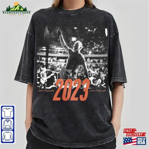 Bruce Springsteen Band World Tour 2023 Shirt Unisex Tee Sweatshirt Classic Hoodie