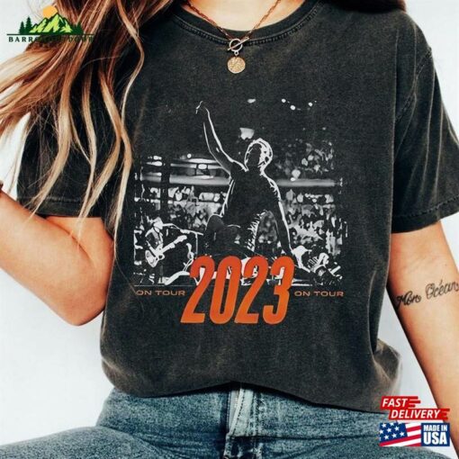 Bruce Springsteen Band World Tour 2023 Shirt Unisex Tee Sweatshirt T-Shirt Classic