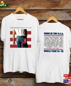 Bruce Springsteen Born In The Usa World Tour’84 Classic Hoodie