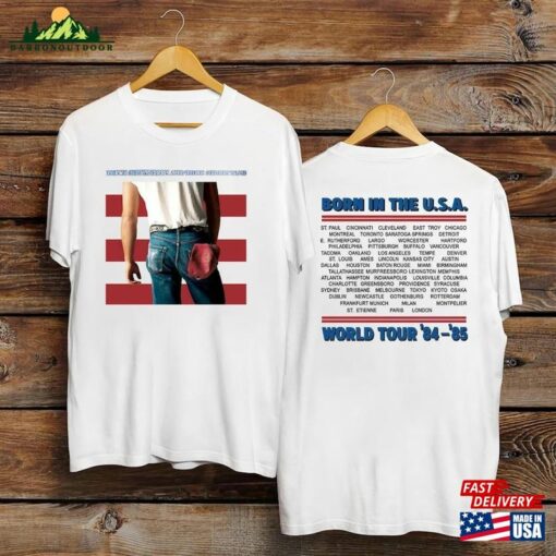 Bruce Springsteen Born In The Usa World Tour’84 Sweatshirt T-Shirt