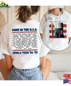 Bruce Springsteen Born In The Usa World Tour’84 Sweatshirt Unisex