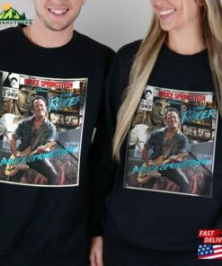 Bruce Springsteen Comic Shirt 90S Vintage Merch The River Album Music Tour Ticket 2023 Unisex Tee Sweat 240623S3 Sweatshirt T Shirt 4