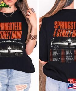 Bruce Springsteen E Street Band T-Shirt 2023 World Tour Sweatshirt Hoodie