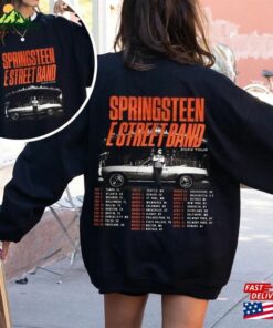 Bruce Springsteen E Street Band T-Shirt 2023 World Tour Sweatshirt Hoodie