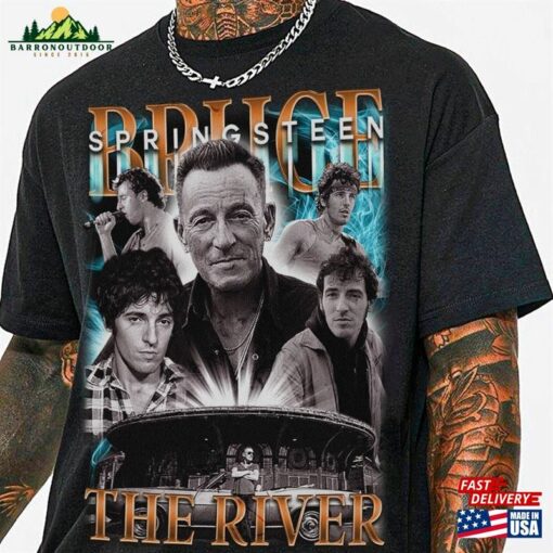 Bruce Springsteen Gift Shirt Y2k 90S Merch Vintage Album The River Tour 2023 Tee Sweatshirt Hoodie