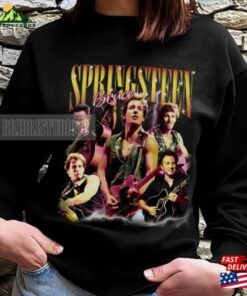 Bruce Springsteen Graphic Sweatshirt Vintage Tee Classic