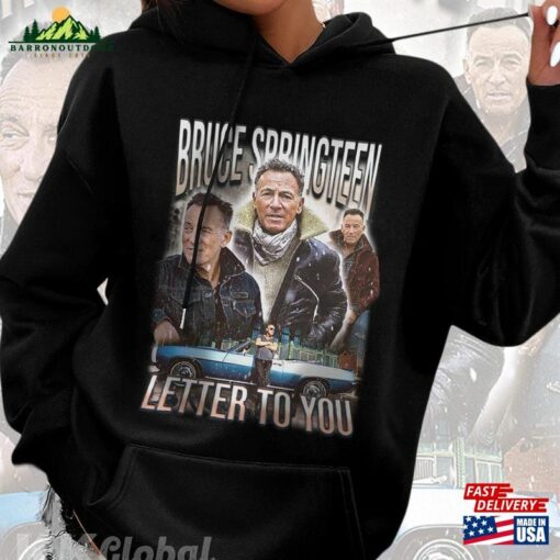 Bruce Springsteen Letter To You Fan Gift T-Shirt Tour Sweatshirt Rock 2023 Shirt Hoodie