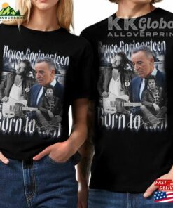 Bruce Springsteen Music Shirt 90S Merch Album Thunder Road Born To Run 2023 Tour Fan Sweatshirt Hoodie 230623S3 Unisex 1
