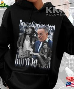 Bruce Springsteen Music Shirt 90S Merch Album Thunder Road Born To Run 2023 Tour Fan Sweatshirt Hoodie 230623S3 Unisex 3