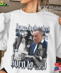 Bruce Springsteen Music Shirt 90S Merch Album Thunder Road Born To Run 2023 Tour Fan Sweatshirt Hoodie 230623S3 Unisex 4