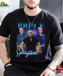 Bruce Springsteen Music Shirt Graphic Tee E Street Band Retro Vintage Unisex T-Shirt Hoodie