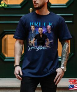 Bruce Springsteen Music Shirt Graphic Tee E Street Band Retro Vintage Unisex T Shirt Hoodie 3