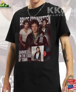 Bruce Springsteen Music Shirt Merch Vintage Album Darkness On The Edge Of Town 2023 Tour Sweatshirt Hoodie 230623S3 Unisex 3