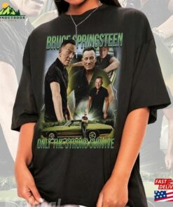Bruce Springsteen Music Shirt Merch Vintage Album Only The Strong Survive 2023 Tour Tee Sweatshirt Hoodie