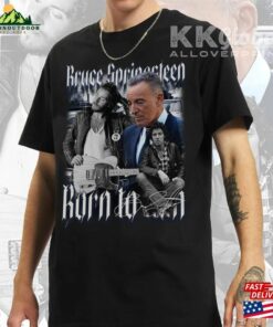 Bruce Springsteen Music Shirt Merch Vintage Album Thunder Road Born To Run 2023 Tour Tee Sweatshirt Unisex T-Shirt
