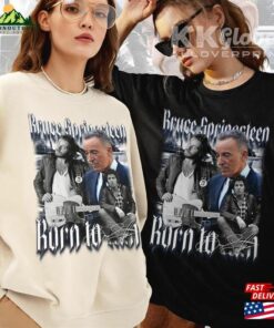Bruce Springsteen Music Shirt Merch Vintage Album Thunder Road Born To Run 2023 Tour Tee Sweatshirt Unisex T Shirt 3
