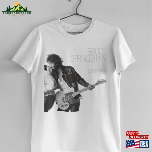 Bruce Springsteen Performing Shirt 2023 Tour E Street Band Shirts Unisex Hoodie