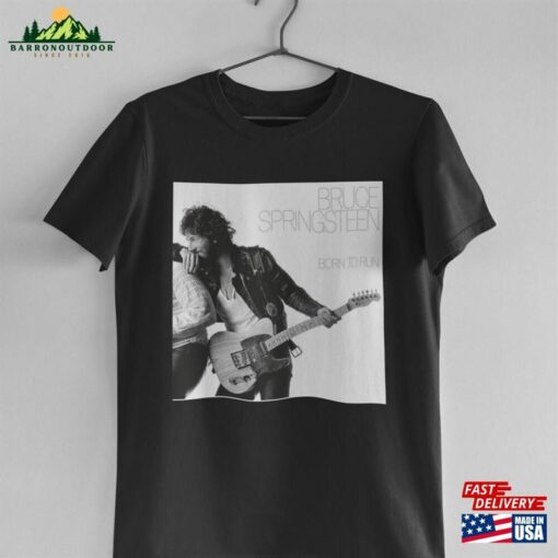 Bruce Springsteen Performing Shirt 2023 Tour E Street Band Shirts Unisex Hoodie