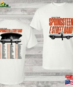 Bruce Springsteen Shirt 2023 Tour Estreets Band T Shirt Unisex Hoodie 1