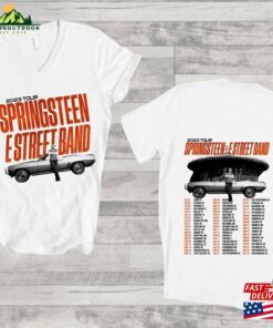 Bruce Springsteen Shirt 2023 Tour Estreets Band T Shirt Unisex Hoodie 3