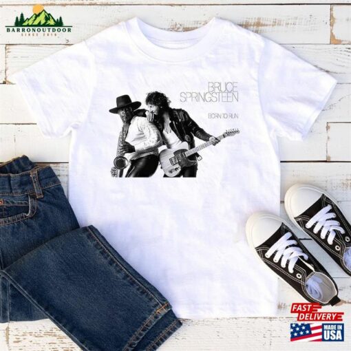 Bruce Springsteen Shirt Born To Run Music T-Shirt Sweatshirt Unisex