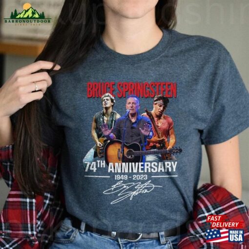 Bruce Springsteen Shirt E Street Band First 2023 Tour Unisex T-Shirt Hoodie