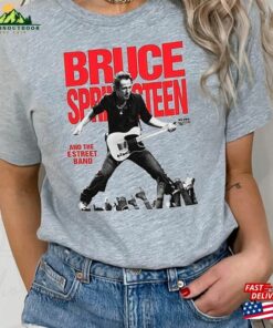 Bruce Springsteen Shirt Music Tour 2023 E Street Band Tee Tops Short Sleeve Classic Unisex