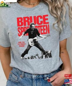 Bruce Springsteen Shirt Music Tour 2023 E Street Band Tee Tops Short Sleeve T-Shirt Sweatshirt