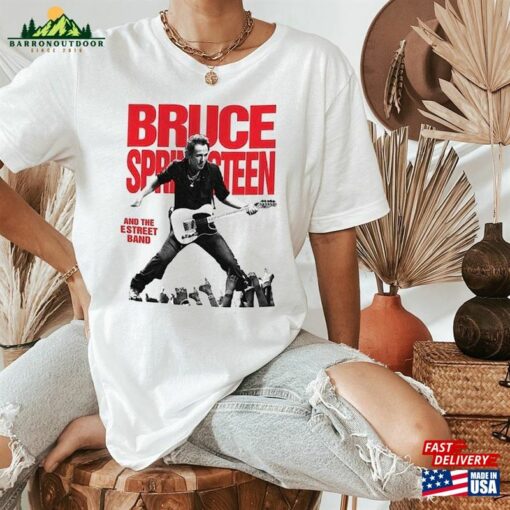 Bruce Springsteen Shirt Music Tour 2023 E Street Band Unisex T-Shirt Sweatshirt