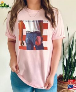 Bruce Springsteen T Shirt Born In The Usa World Tour Fan Gift Hoodie 2