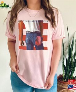 Bruce Springsteen T Shirt Born In The Usa World Tour Hoodie Sweatshirt Classic 1