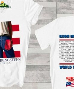 Bruce Springsteen T-Shirt Born In The Usa World Tour’84 Sweatshirt Hoodie