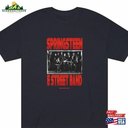 Bruce Springsteen T-Shirt Born To Run 2023 Tour Shirt Song Cover Hoodie Classic