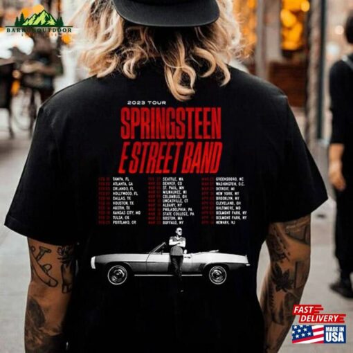 Bruce Springsteen The E Street Band Tour 2023 Shirt T-Shirt Unisex