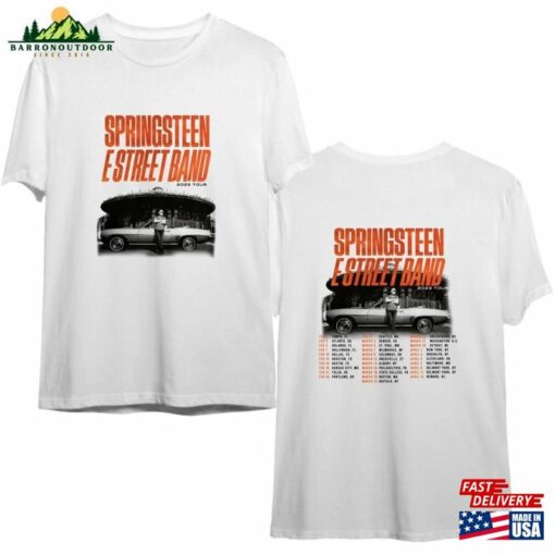 Bruce Springsteen The E Street Band Tour 2023 T-Shirt Concert Shirt Unisex Classic