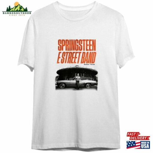 Bruce Springsteen The E Street Band Tour 2023 T-Shirt Concert Shirt Unisex Classic