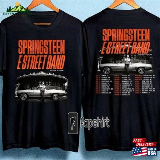 Bruce Springsteen The E Street Band Tour 2023 T-Shirt Music Singer Classic Sweatshirt