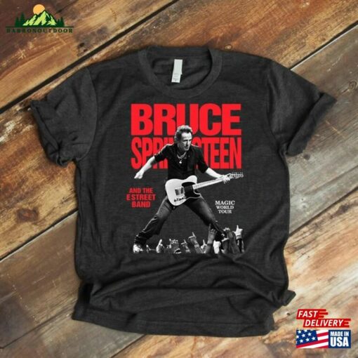 Bruce Springsteen The E Street Band Tour 2023 T-Shirt Music Singer Hoodie Unisex