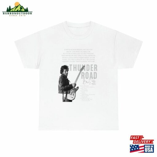 Bruce Springsteen Thunder Road T-Shirt Unisex