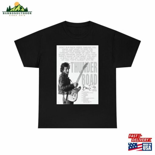 Bruce Springsteen Thunder Road T-Shirt Unisex