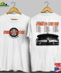 Bruce Springsteen Tour 2023 T-Shirt Vintage N E Street Band Shirt Gift For Fan Unisex Classic