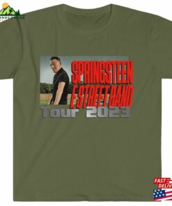 Bruce Springsteen Tour 2023 Unisex Softstyle T Shirt Sweatshirt Classic 1